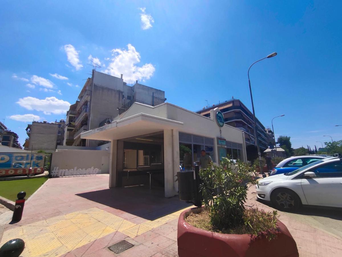 Wsd Hera Luxury Stylish 2Bd Apt With City View Balcony Near Merto Aten Exteriör bild